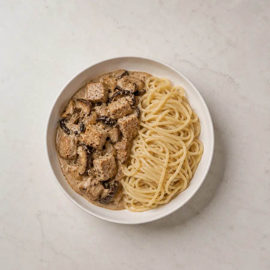 Pork Stroganoff