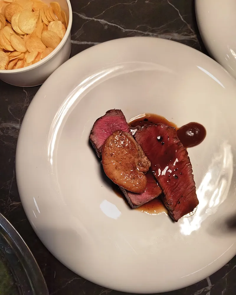 Beef tenderloin with seared foie gras by Michelin-trained private chef Bangkok